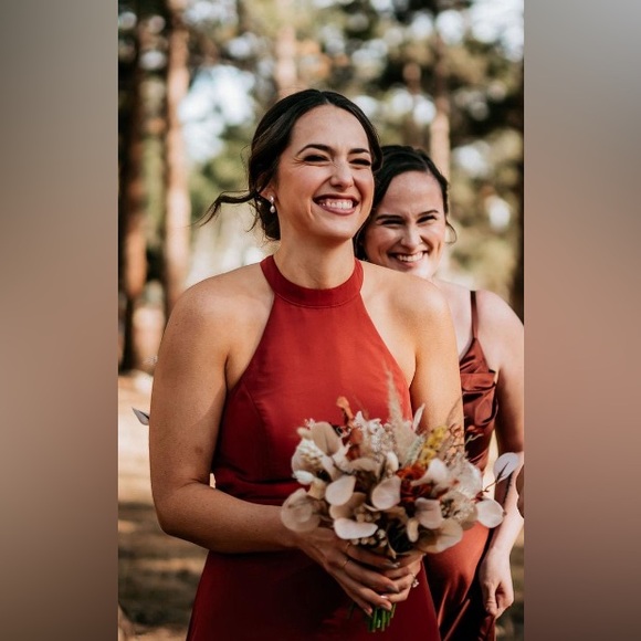 Azazie - Clarice - Terracotta - Size 4/6 - Picture 3 of 6